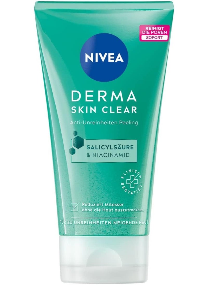 نيفيا مقشر ديرما سكين كلير للوجه والجسم للبشرة المعرضة للشوائب 150 مل - Image 1